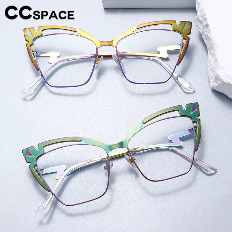 PIXCICO Lesebrille, Metall, Multicolor, Vollrand, Cat-Eye, Damen - Bild 4