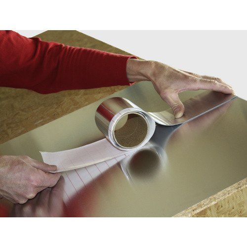 Sarei Alu-Fix-Tape Reparaturband aus Aluminium in Beige und Silber, Breite: 10 cm, Länge: 100 cm - Bild 2