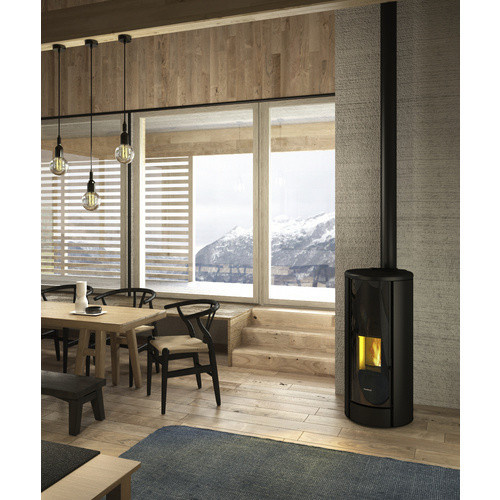 Freepoint Pelletofen Breeze in Schwarz mit 9,1 kW Leistung und WLAN-Funktion - Bild 4