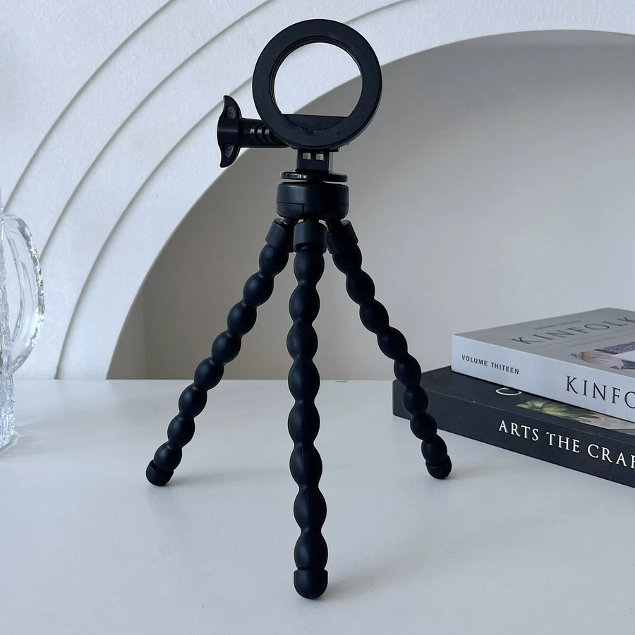 QICHSHJIN MagSafe Universal Telefonhalter mit starkem Magneten und Mehrzweck-Interface, Schwarz - Bild 1