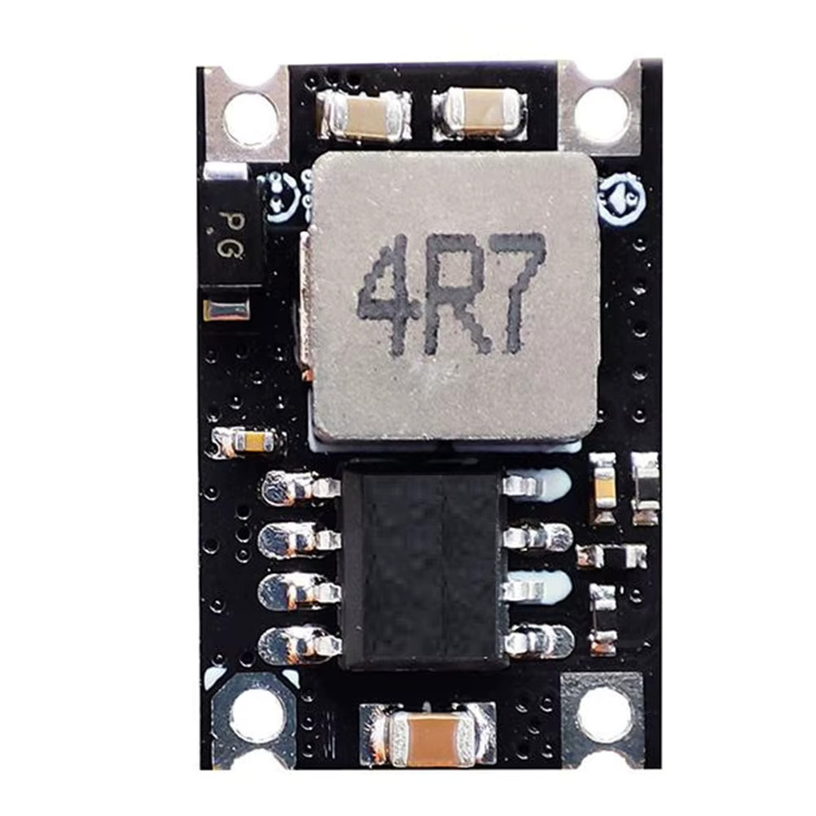 ALLOYSEED DC-DC Buck-Wandler Step-Down-Stromversorgungsmodul Spannungsregler 5V-30V zu 3,3V 5V 9V 12V 3A Schwarz - Bild 5