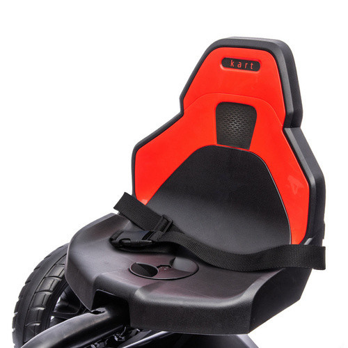 HOMCOM Gokart Kinderfahrzeug Tretauto mit verstellbarem Sitz ab 3 - 8 Jahren in Rot - Bild 7