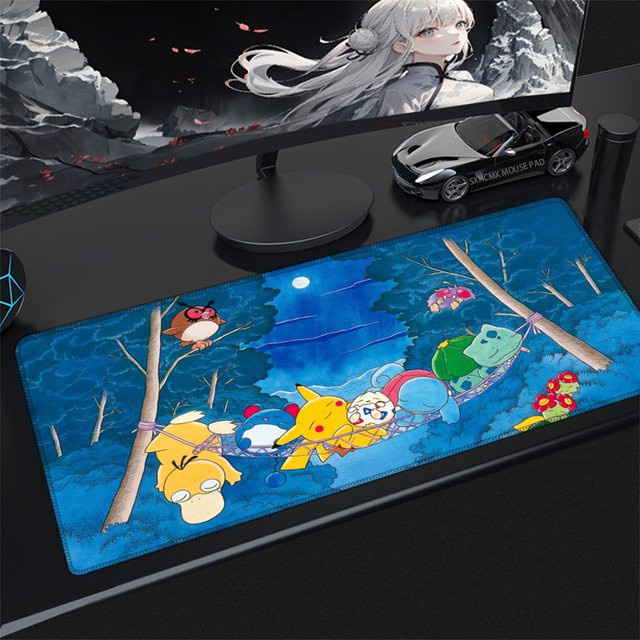 Bandai Pokémon Pikachu XXL Gaming Mauspad in Multicolour - Bild 1