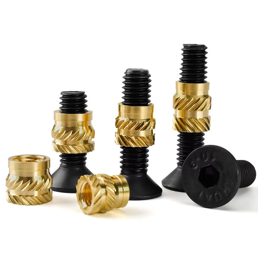 Edgar Gary Messing Wärmeeinsatz Mutter und Innensechskantschrauben Set für 3D-Drucker in Gold und Multicolour - Bild 4