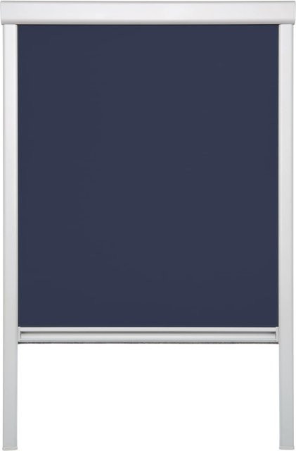 Lichtblick Skylight Dachfensterrollo Thermo Verdunkelung Blau B: 97,3 cm, H: 94 cm - Bild 1