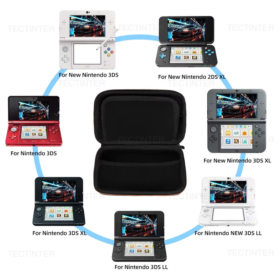 Nintendo Tragetasche für Spielkonsolen wie Nintendo 3DS, 2DS und DSi in Schwarz - Bild 2