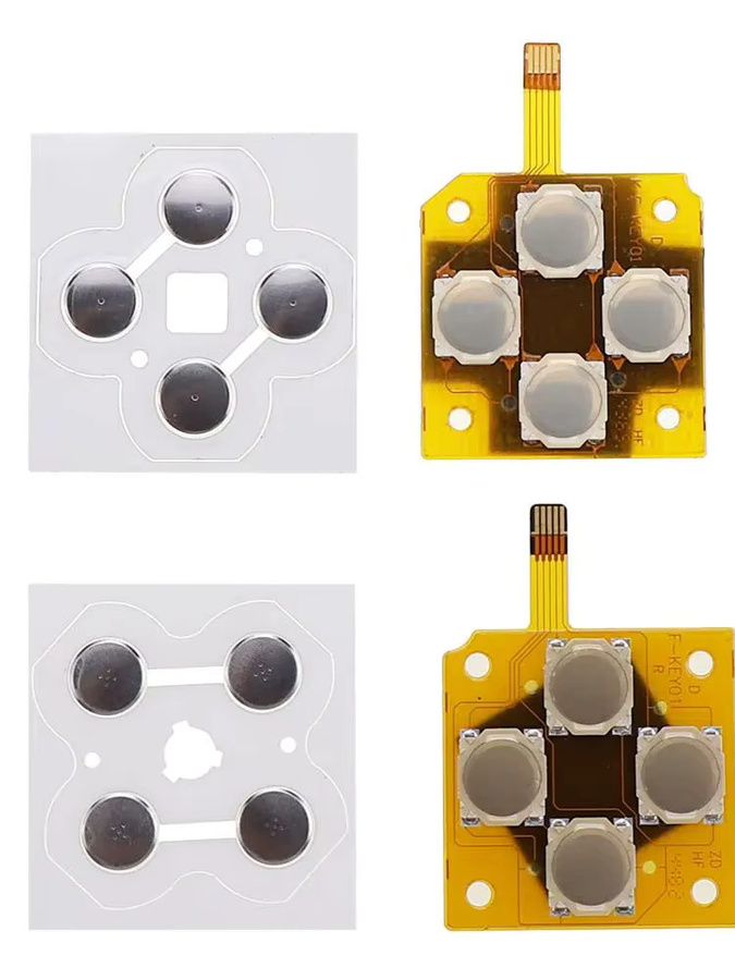 JCD Leitfähiger Film für ABXY Tasten und D-Pad des Nintendo 3DS XL sowie New 3DS XL Controller PCB Boards - Bild 2