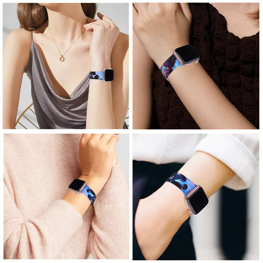 Samusak Uhrenarmband Silikon, Bunt, Unisex - Bild 5