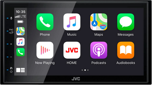 JVC KW-M560BT Bluetooth Kopfhörer in Schwarz mit USB-C - Bild 1