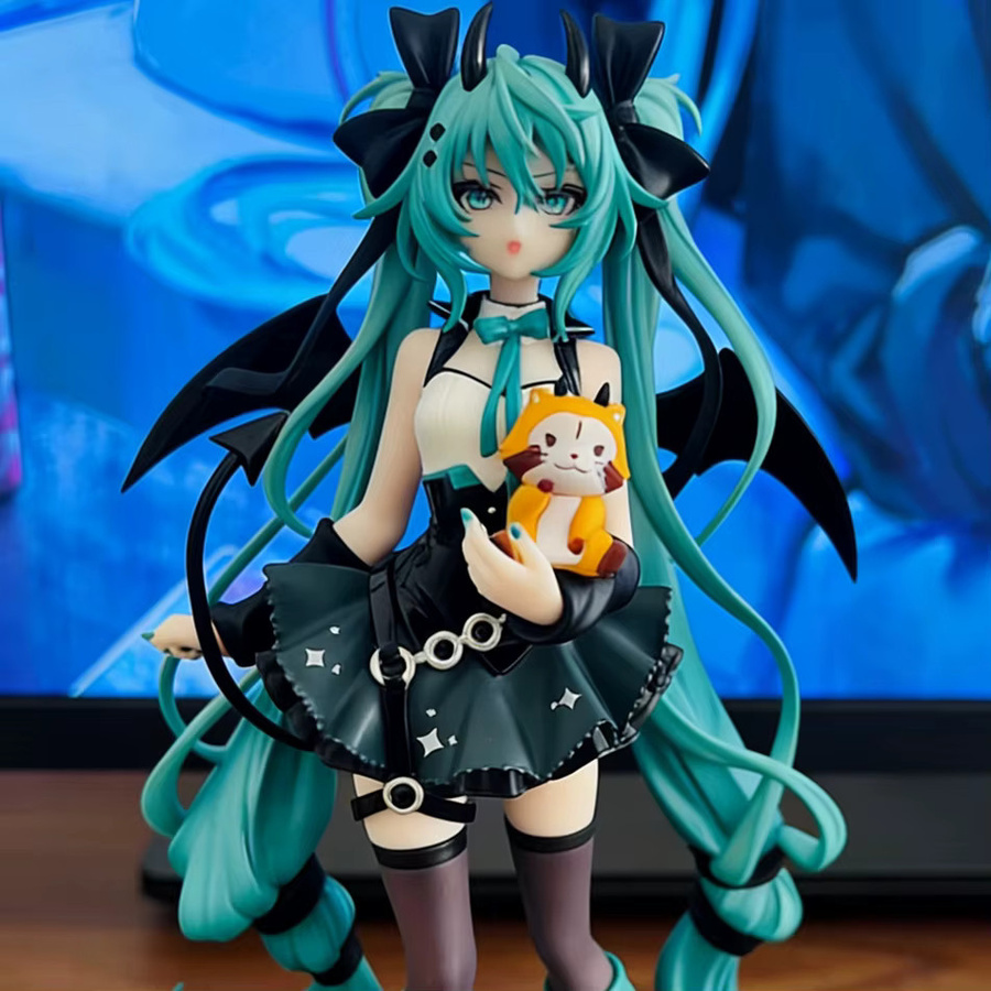 Bandai Hatsune Miku Kleiner Teufel Waschbär, Actionfigur, 19cm - Bild 2