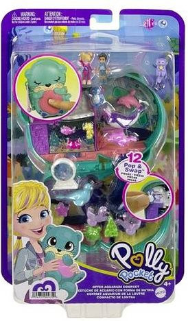 Mattel Polly Pocket Otter-Aquarium Schatulle HCG16 - Bild 1