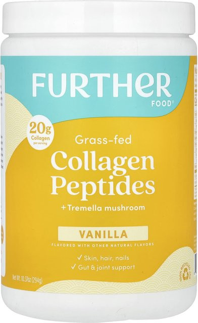 Further Food Kollagenpeptide mit Weißem Judasohrpilz und Vanille, 294 g - Bild 1