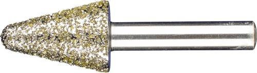 PFERD TOOLS Diamant-Schleifstift Kegel D852 zum Schleifen von Grau- und Sphäroguss B/T/H: 20 x 30 x 8 mm - Bild 1