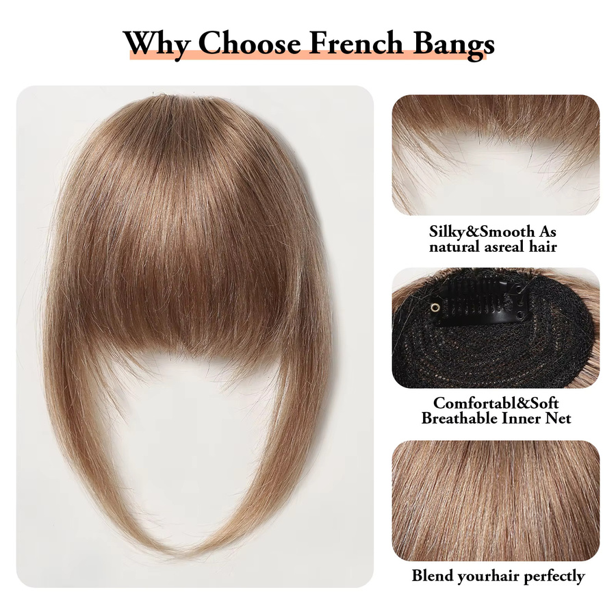 HAIRCUBE Clip-in-Pony, 100 % Echthaar, Naturblond-Braun, Damen - Bild 5
