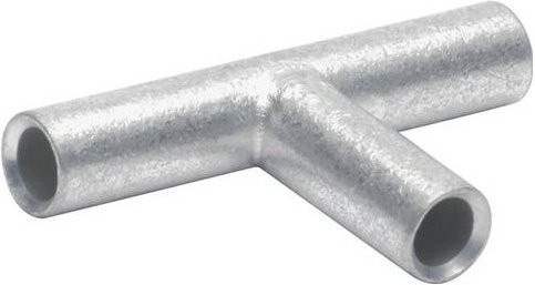 Klauke T-Verbinder TV 16 für 16qmm Kupfer verzinkt silber - Bild 1