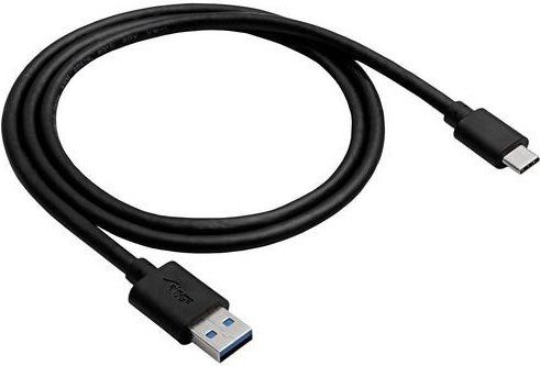 Akyga USB-Kabel mit USB-A und USB-C Stecker in Schwarz, Länge: 0,50 m, AK-USB-24 - Bild 1