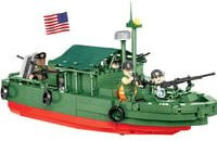 COBI Konstruktionsspielzeug Patrol Boat River Mk II Vietnamkrieg Modell im Maßstab 1:35 - Bild 1