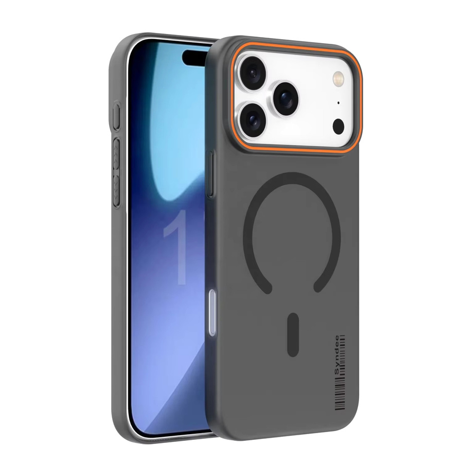 Stoßfeste Hartschalen-Handyhülle mit Wellenmuster und Magnetfunktion für iPhone 18 17 Pro Max Air, transparent oder schwarz, kompatibel mit kabellosem Laden - Bild 5
