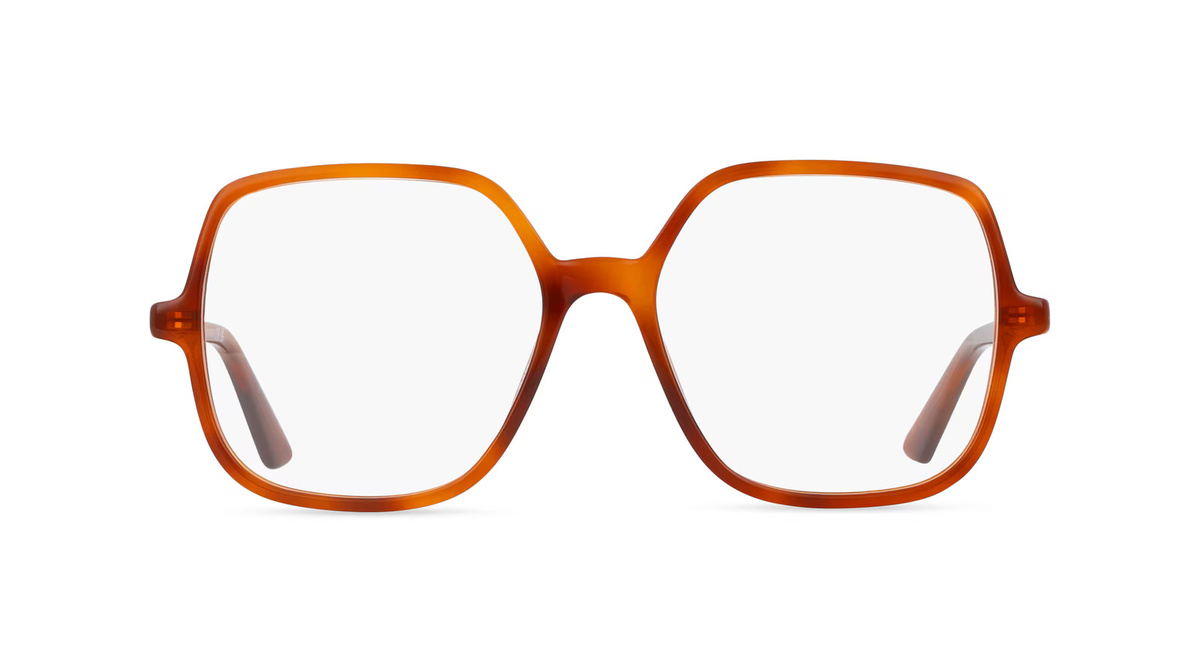 Chloé CH0368O Korrektionsbrille Damen, Vollrand, Geometrisch, Acetat, braun - Bild 1