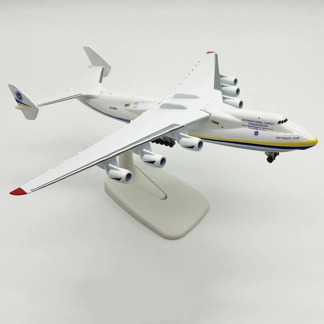 ZOCO Antonov An-225 Mriya, Flugzeug-Diecast-Modell, 1:400, Metall, 20cm - Bild 1