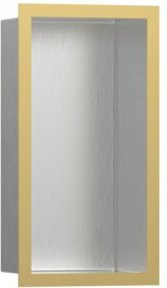 Hansgrohe XtraStoris Indiv Wandnische mit Rahmen in Gold, B/T/H: 150 x 100 x 300 cm - Bild 1