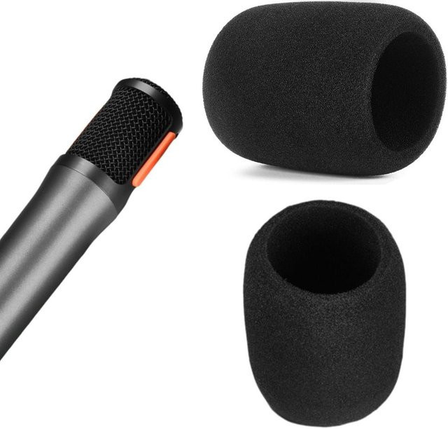 JBL Ersatz-Mikrofon-Windschutz aus beflocktem Schaumstoff in Schwarz für PartyBox Wireless - Bild 1