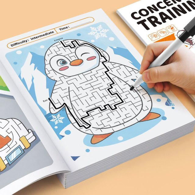 BOHY Labyrinth-Spielbuch, Kinderbuch, bunt, ab 3 Jahren - Bild 1