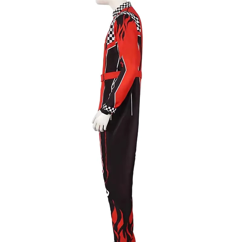 ZOBOTT Racer Cosplay Kostüm, Rot, Jungen - Bild 5