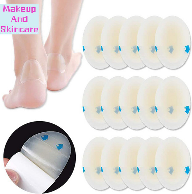 KuZHEN Hydrokolloid-Gel-Blasenpflaster für die Füße, 10/12 Stück, Unisex - Bild 1
