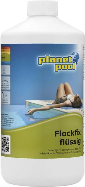 Planet Pool Flockfix Pool-Flockmittel als Flüssigkeit, 1 Liter - Bild 1