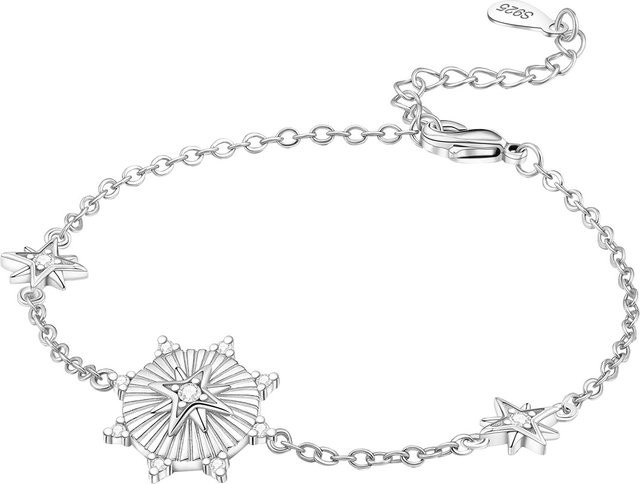 CYCUFF Armband, 925 Silber, Damen, Sternenkarte - Bild 1