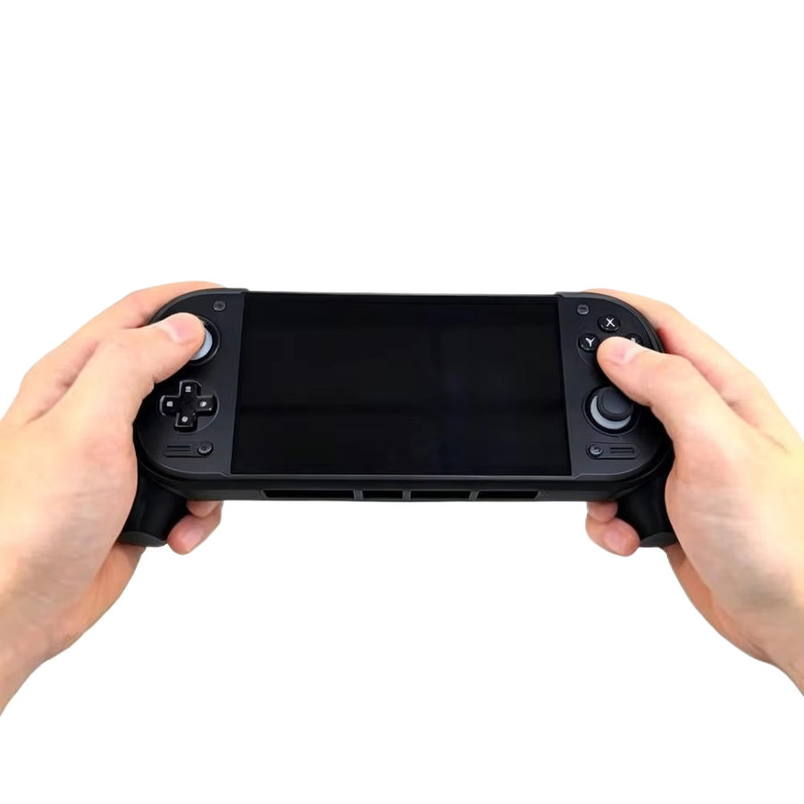 Retroid Pocket 6 Grip ergonomischer 3D-gedruckter Haltegriff in Schwarz für die Retroid Pocket 6 Spielekonsole - Bild 3