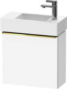 Duravit Waschtischunterschrank D-Neo in Weiß Matt mit 1 Tür, Wandmontage, B/T/H: 48,4 x 22,2 x 44 cm - Bild 1