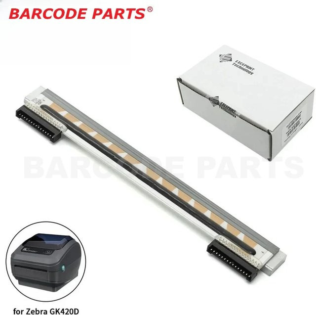Zebra Thermodruckkopf 105934-037 für GK420D GK420 GX420D GX420 ZP450 ZP500 ZP550 ZP505 ZP420d in Silber - Bild 1