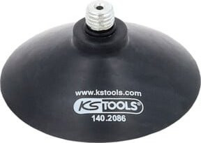 KS Tools Saugteller in Schwarz mit Ø 125 mm - Bild 1