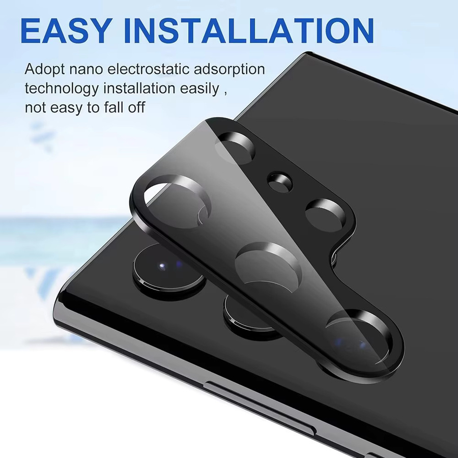 NNBILI 3er Set Kamera Schutz Glas für Samsung Galaxy S25 S24 S23 Ultra S22 S21 Plus und FE Kamera Objektiv Schutzfolie - Bild 4