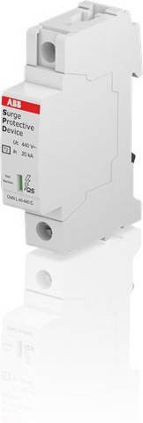 ABB 2CTB803871R1200 OVR T2 40-440 P QS Einbau-Modul in Weiß - Bild 1