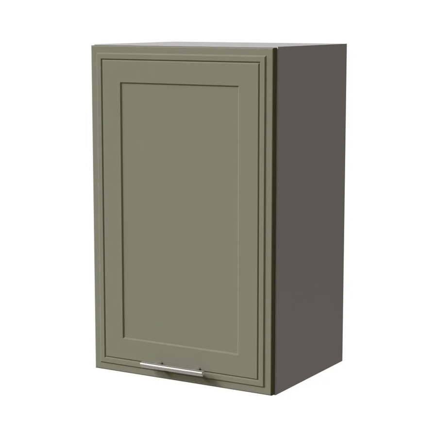 Feldmann-Wohnen Hängeschrank Salo in Grau und Reed Green Matt mit Kassettenoptik, B/T/H: 45 x 32,5 x 72 cm - Bild 2