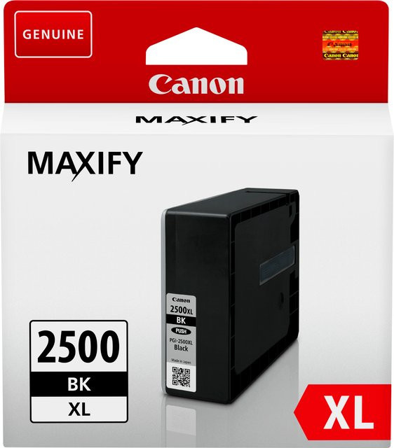 Canon Original Tintenpatrone PGI-2500XL BK Schwarz für MAXIFY iB4050, MB5050, MB5350 - Bild 2
