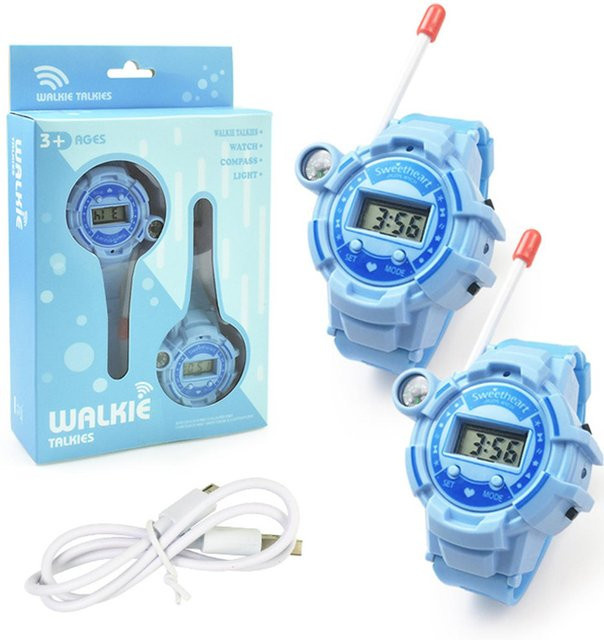 Kidsly Walkie-Talkie-Uhr Walkman, digitale 7-in-1-Uhr, ab 14 Jahren - Bild 1