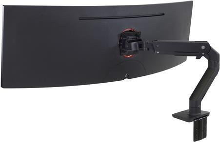 Ergotron HX HD Monitor Arm Tischhalterung für Ultrawide Monitore bis 124,5 cm in Schwarz - Bild 1