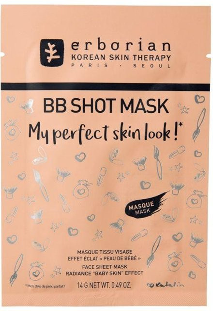 Erborian BB Shot Mask Tuchmaske, 14g, für normale Haut - Bild 1