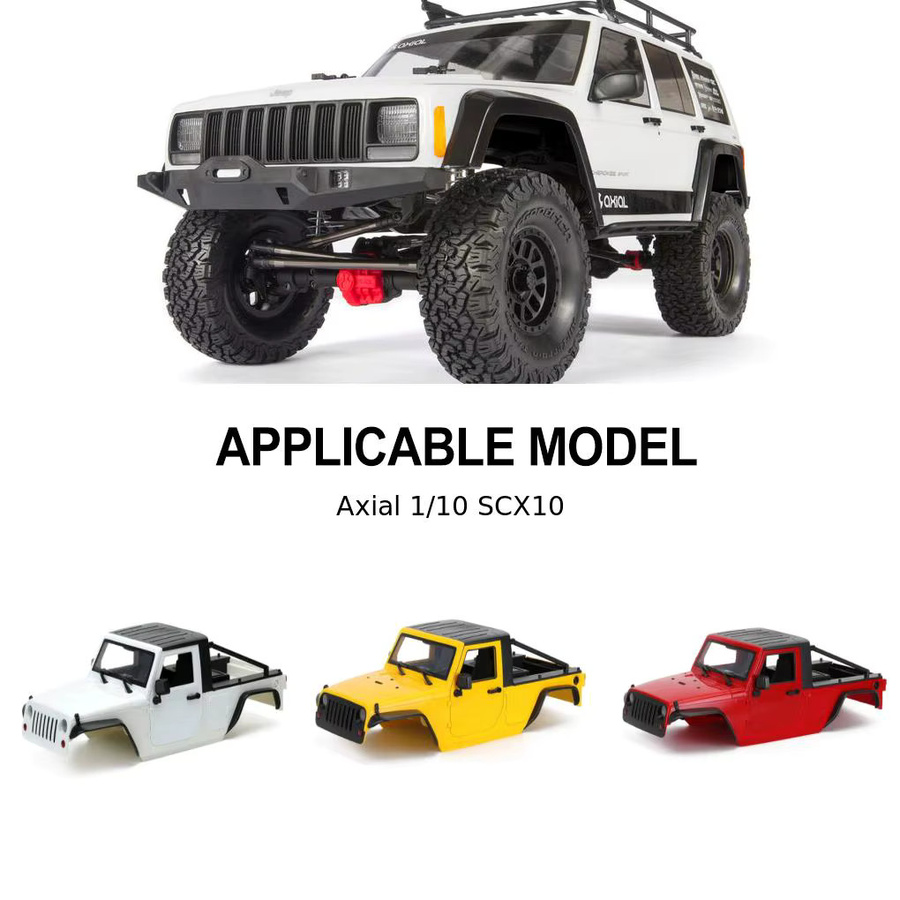 Axial Pickup-Karosserie, 1/10, unmontierter Kit, Kunststoff - Bild 2