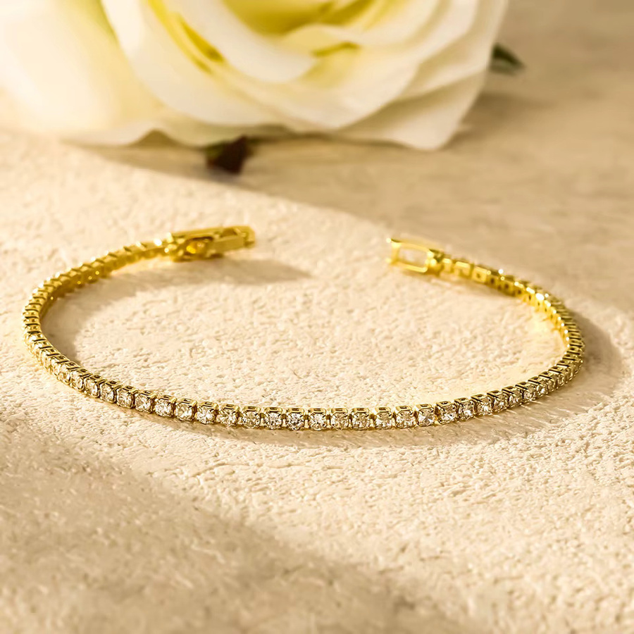ZAKOL Armbänder Edelstahl, Gold, Zirkonia - Bild 4
