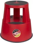 WEDO Rollhocker SuperStep in Rot mit Rollen für Home Office - Bild 1