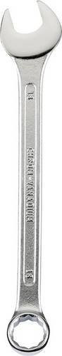 Kwb Ring-Maulschlüssel aus Chrom-Vanadium in Silber, Schlüsselweite 22 mm - Bild 1