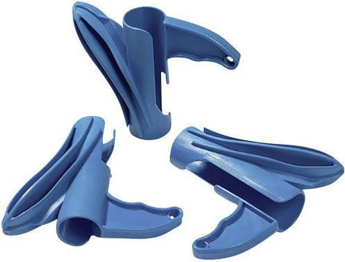 HellermannTyton Einfädelwerkzeug HAT30-PA66-BU Blau 10er Pack - Bild 1
