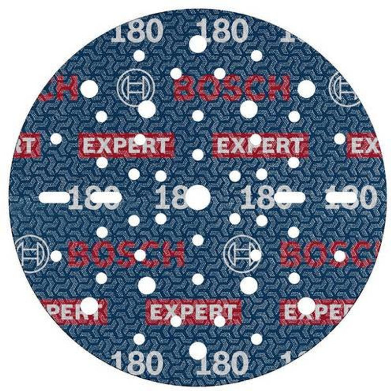 Bosch Expert O780 Folienschleifscheibe für Exzenterschleifer, Durchmesser: 150 mm, Körnung: 180, Farbe: Blau, 6er Pack - Bild 2