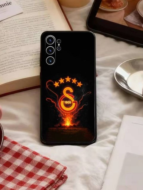 Galatasaray SK Muster 1905 Handyhülle für Samsung Galaxy S20 Plus 5G, Schwarz - Bild 1