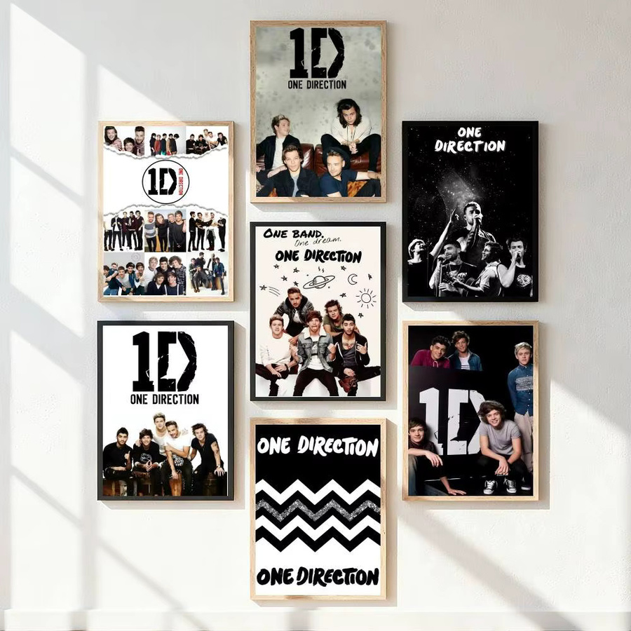 Kayou O-One D-Direction Band Poster Kunstdruck im Anime-Stil, Mehrfarbig - Bild 4